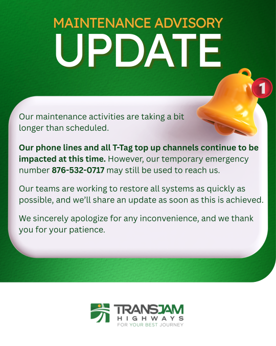 PT 2 - Maintenance Advisory - February 21-22, 2026